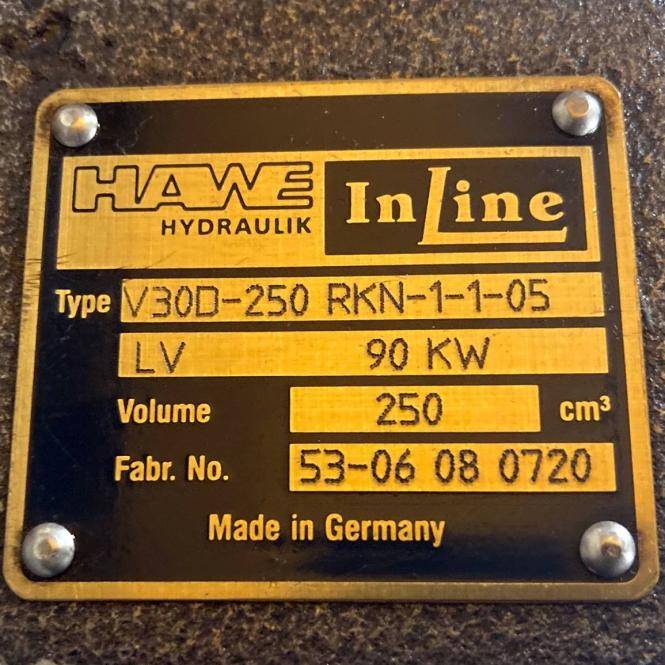 HAWE Axialkolben-Verstellpumpe (V30D-250 RKN-1-1-0,5)