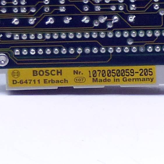 BOSCH Interface Card R600 P7PLC3106 (1070 050 059-205)