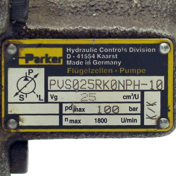 Parker Flügelzellenpumpe (PVS025RK0NPH-10)