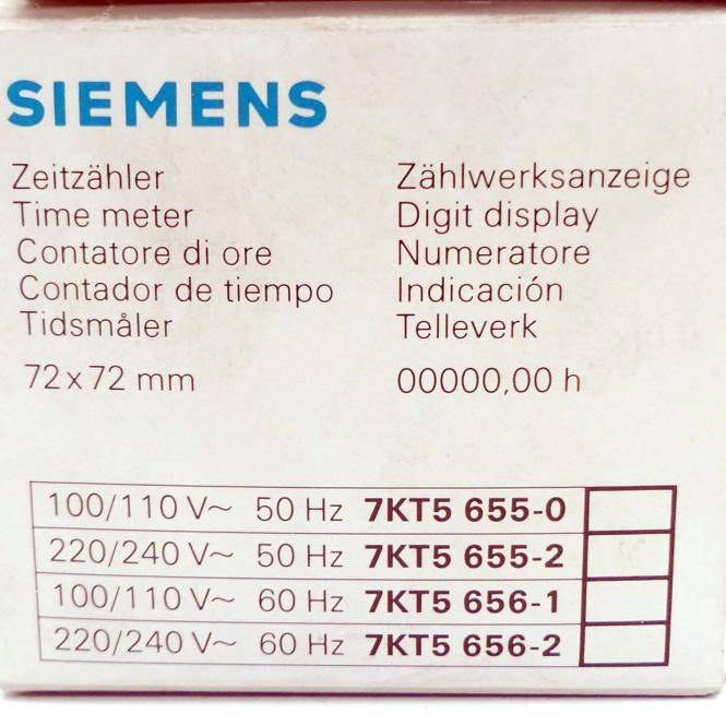 Siemens Zeitzähler (7KT5 655-2)