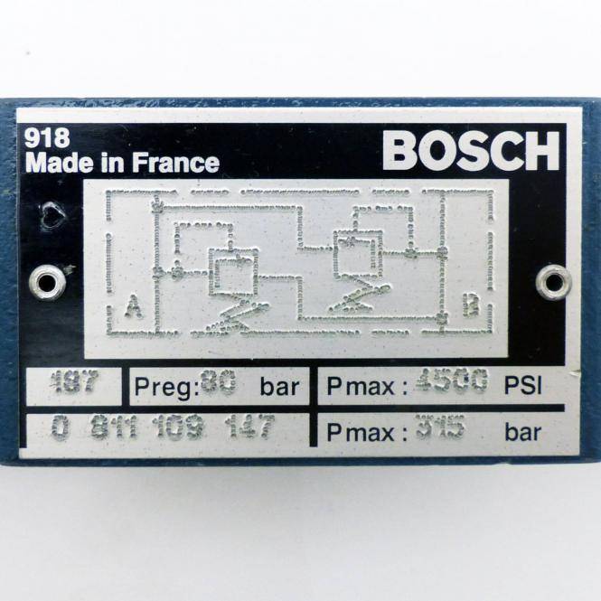 BOSCH Druckbegrenzungsventil (0 811 109 147)