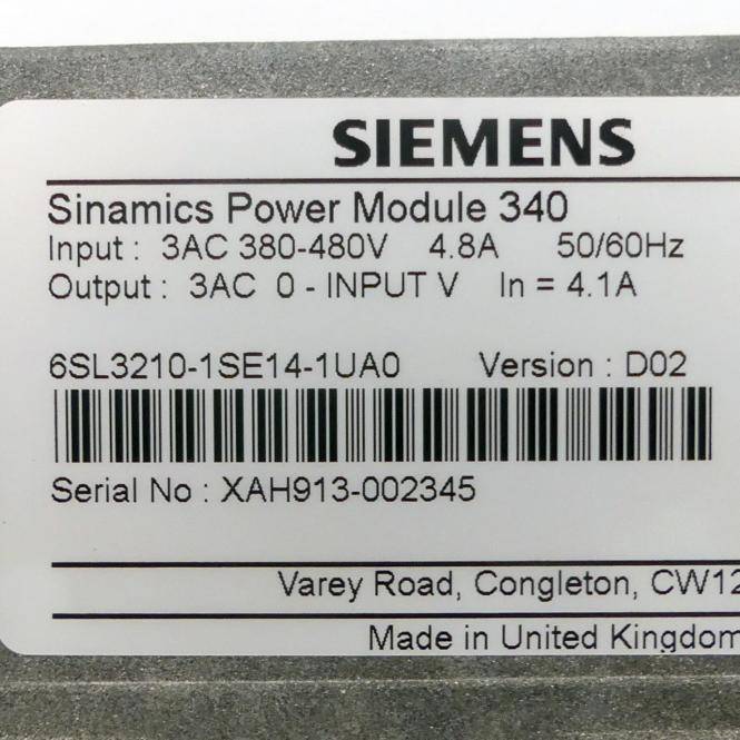 Siemens Umrichter Leistungsmodu 340 (6SL3210-1SE14-1UA0)