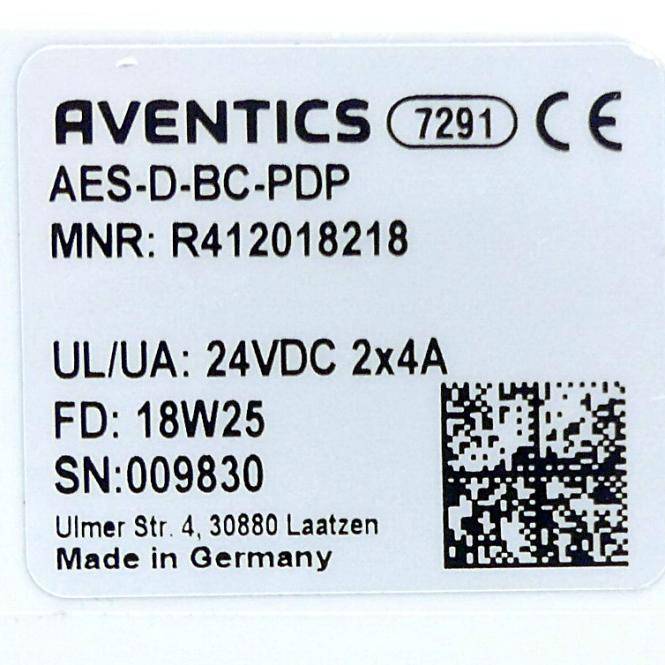 AVENTICS Bus Modul AES-D-BC-PDP (R412018218 / R480777167)