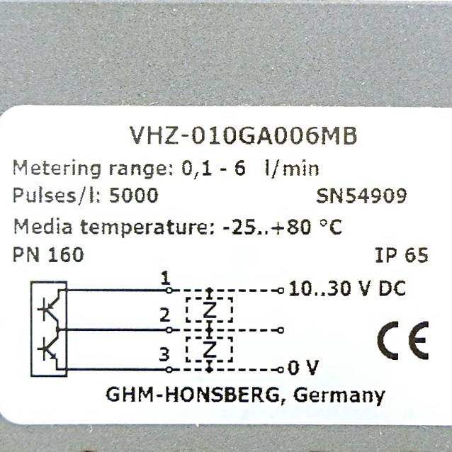 Honsberg Durchflusstransmitter (VHZ-010GA006MB)