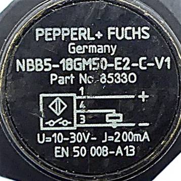 PEPPERL+FUCHS Induktiver Sensor NBB5-18GM50-E2-C-V1 (85330)