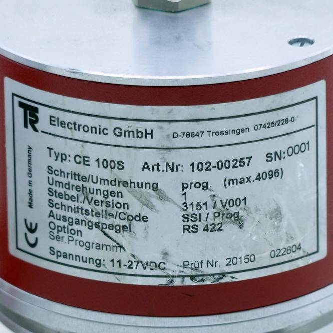 TR Electronic Drehgeber CE100S (102-00257)