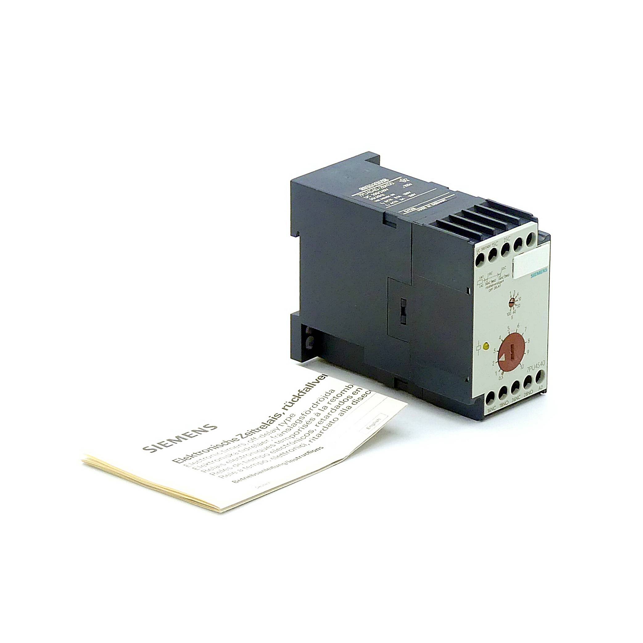 Siemens Zeitrelais 7PU (7PU45 40-2BN30)