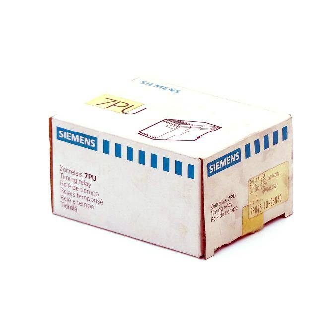 Siemens Zeitrelais 7PU 7Pu45 40-2BN30 (7PU45 40-2BN30)