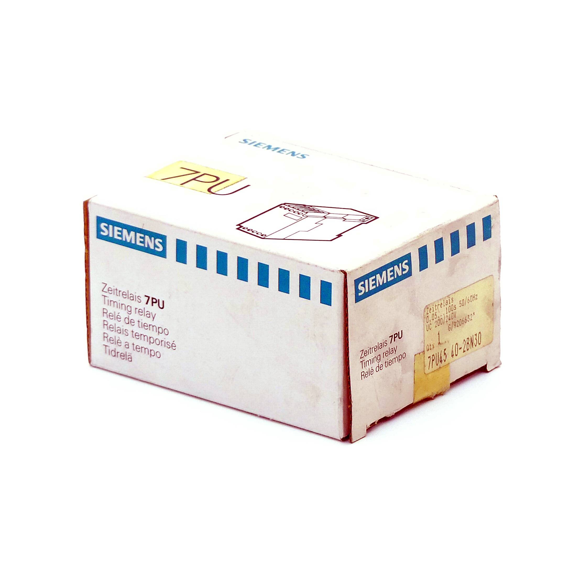 Siemens Zeitrelais 7PU (7PU45 40-2BN30)