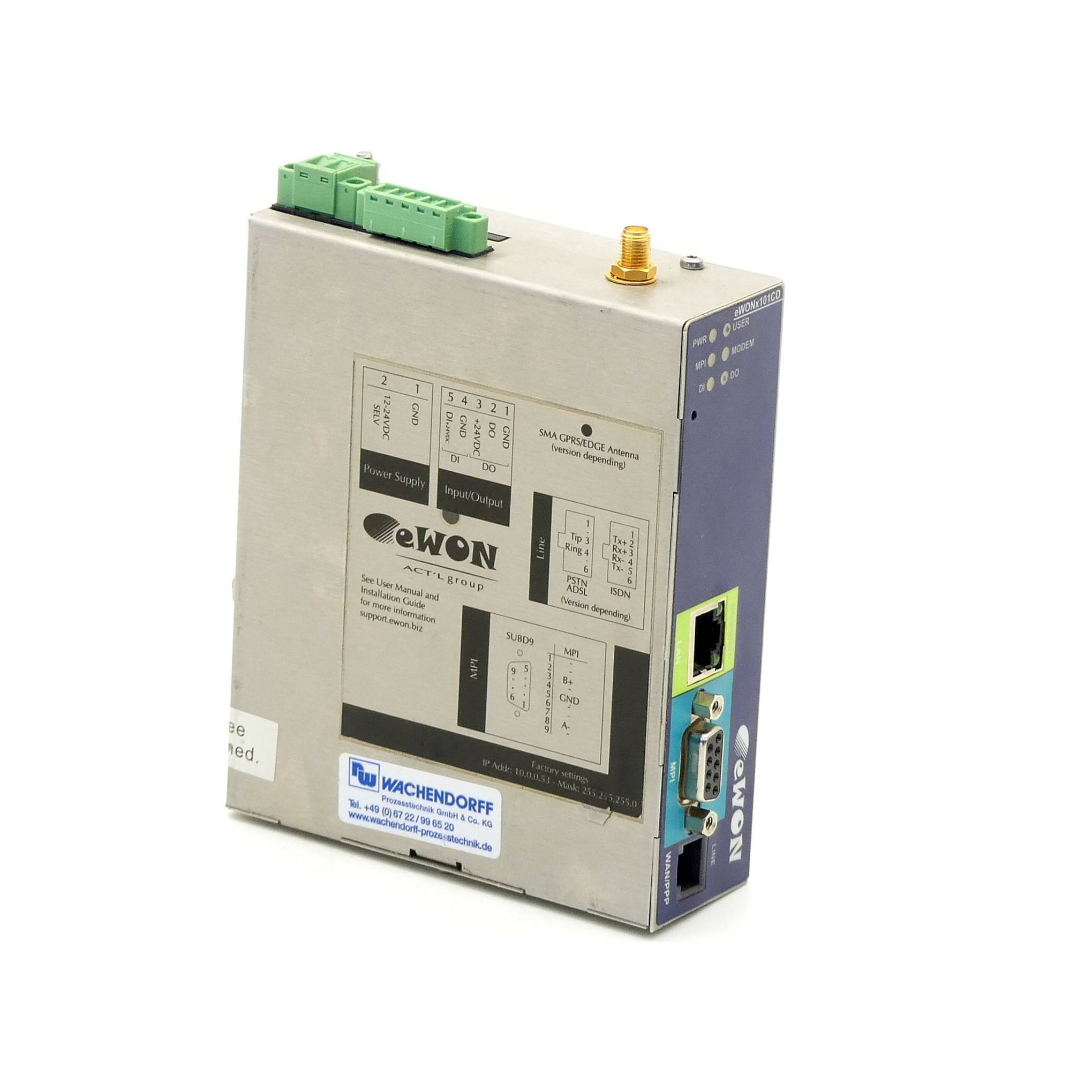 eWON Router 101CD (2101CD/MPI/HSUPA )