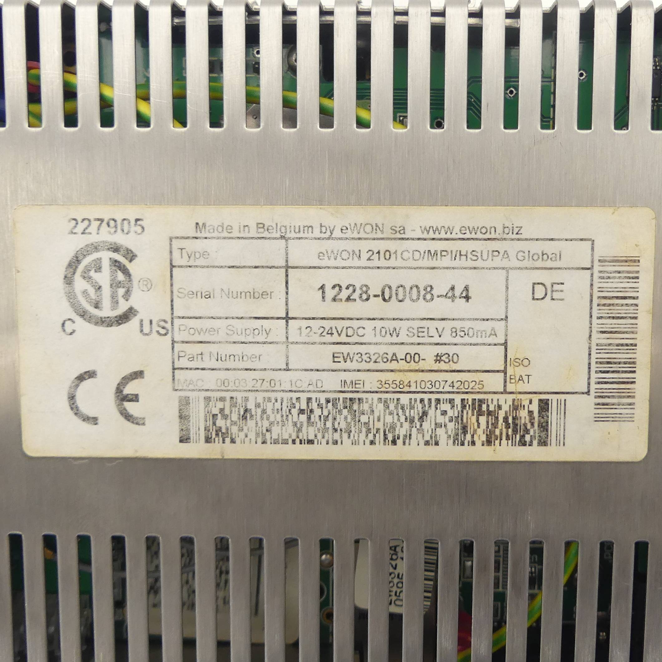 eWON Router 101CD (2101CD/MPI/HSUPA )