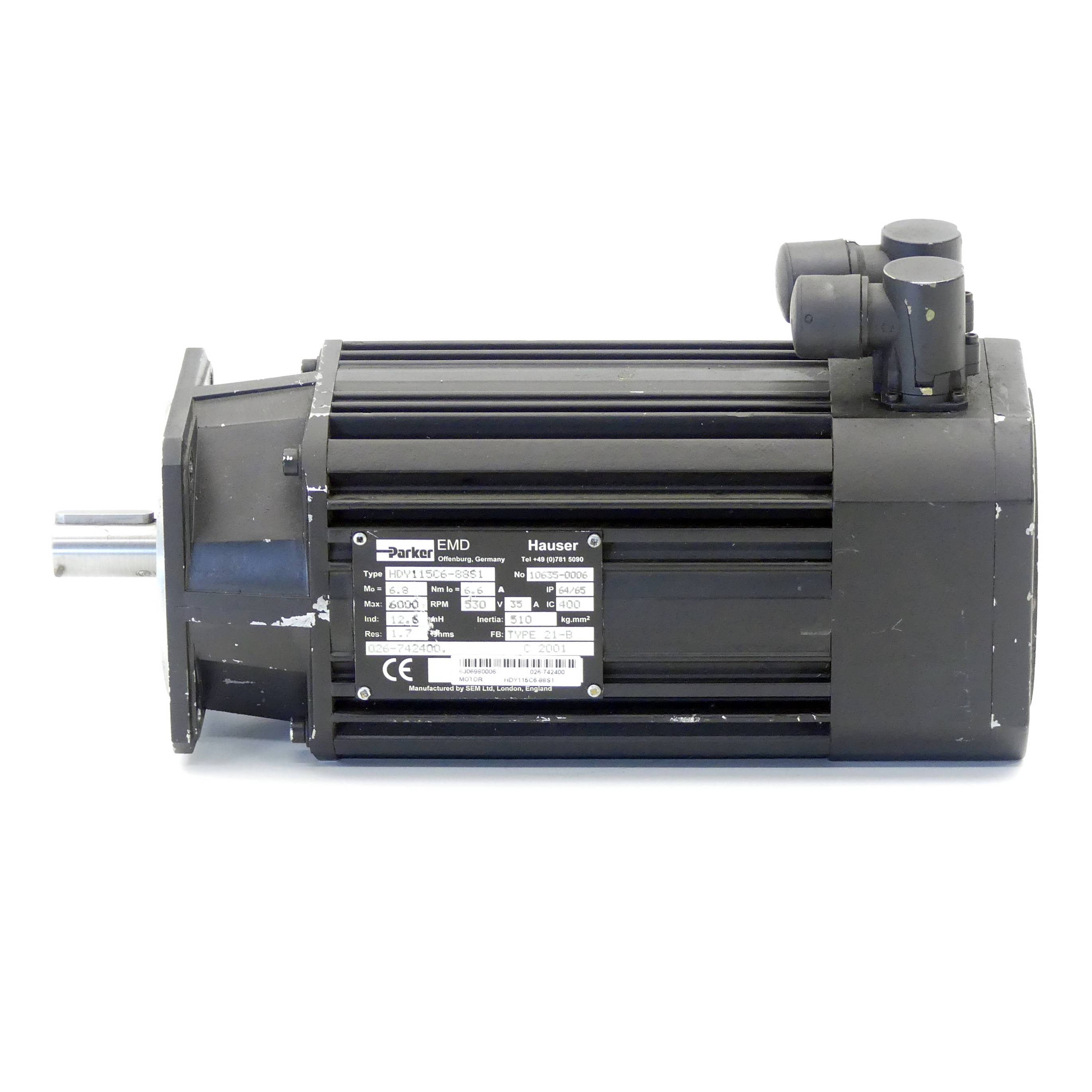Parker Servomotor HDY115C6-88S1 (10635-0006)