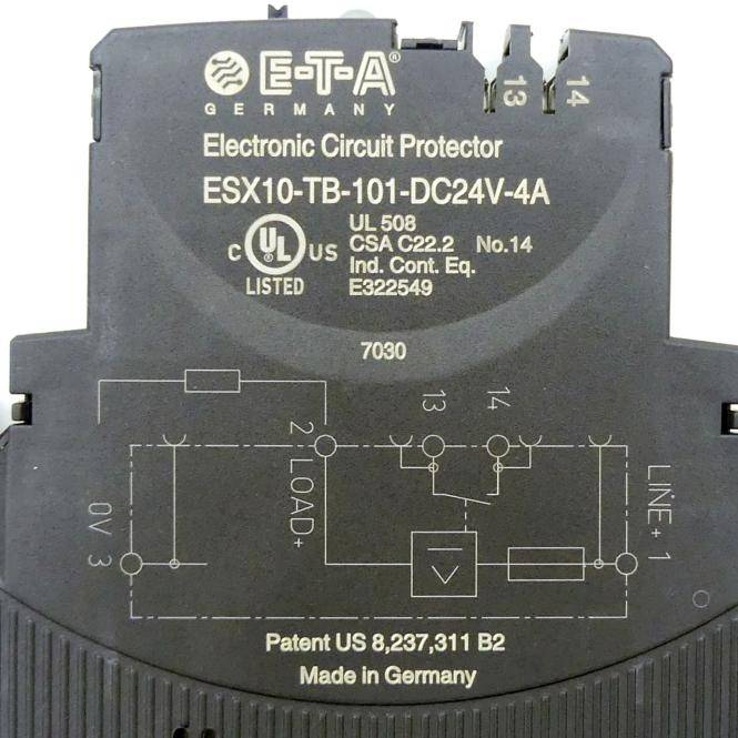 ETA Engineering Technology Sicherungsautomat (ESX10-TB-101-DC24V-4A)