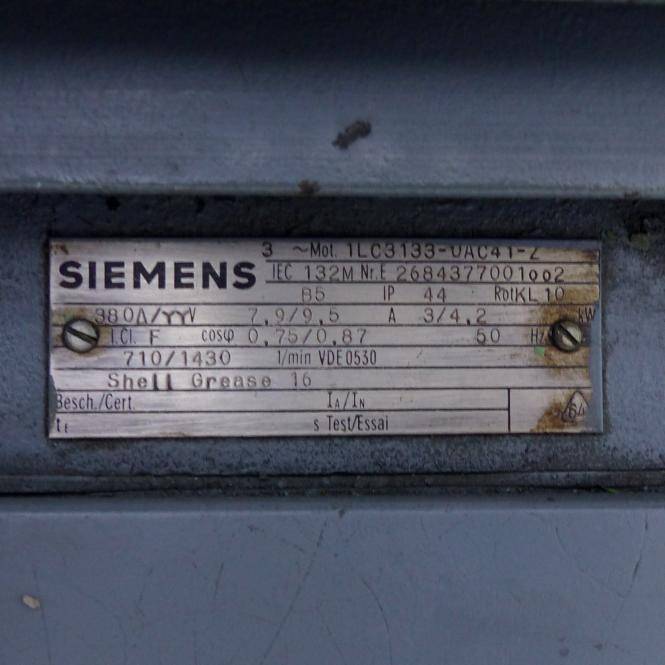 Siemens Drehstrommotor (1LC3133-0AC41-Z)