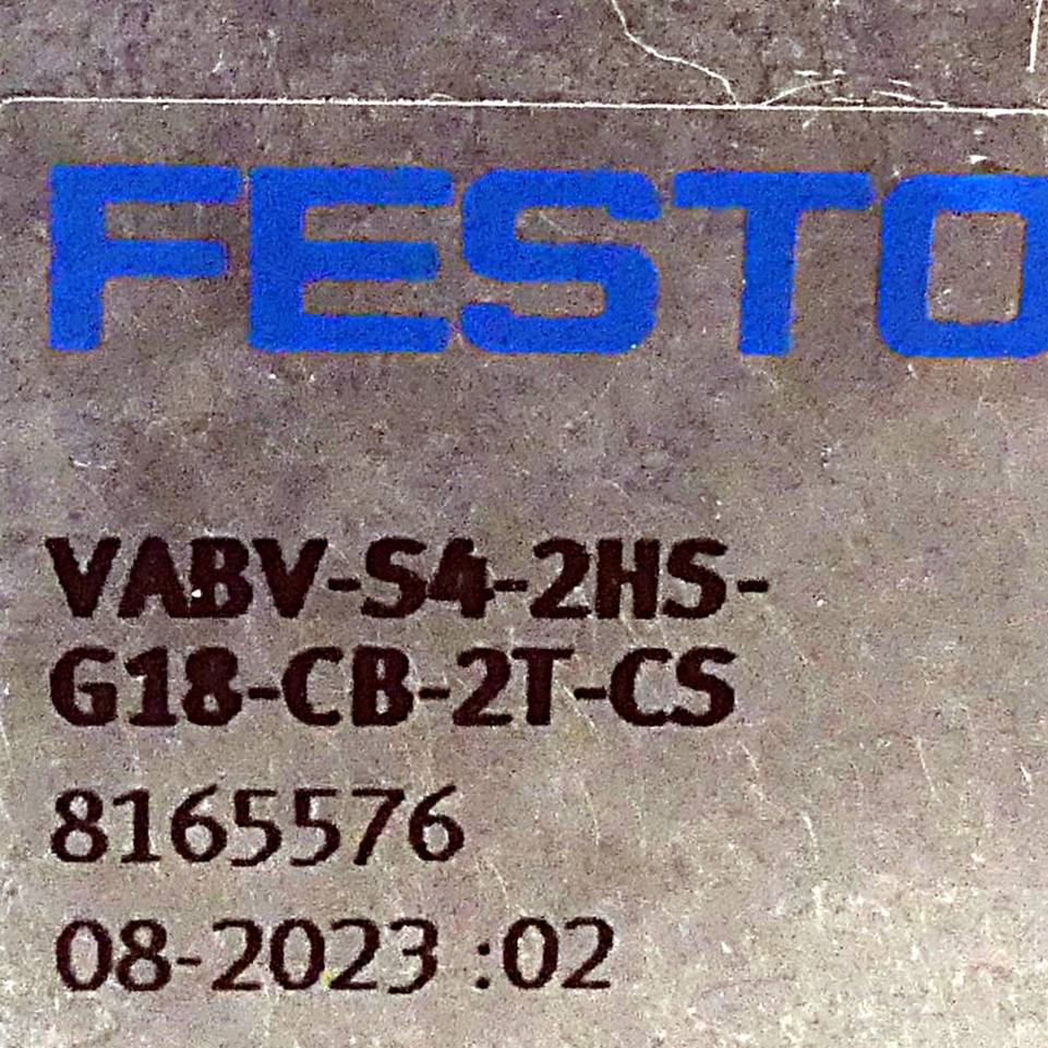 FESTO Verkettungsplatte VABV-S4-2HS-G18-CB-2T-CS (8165576)
