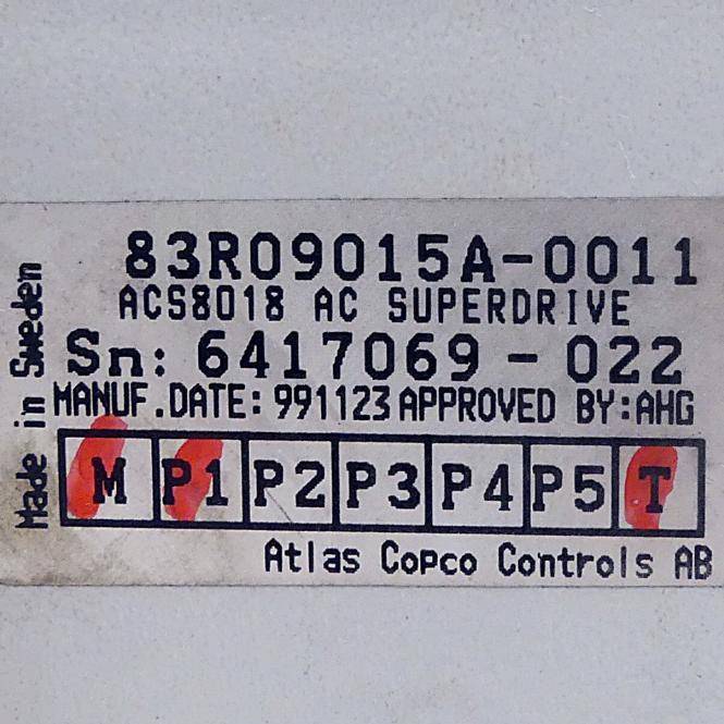 Atlas Copco Motorsteuerung (83R09015A-0011)