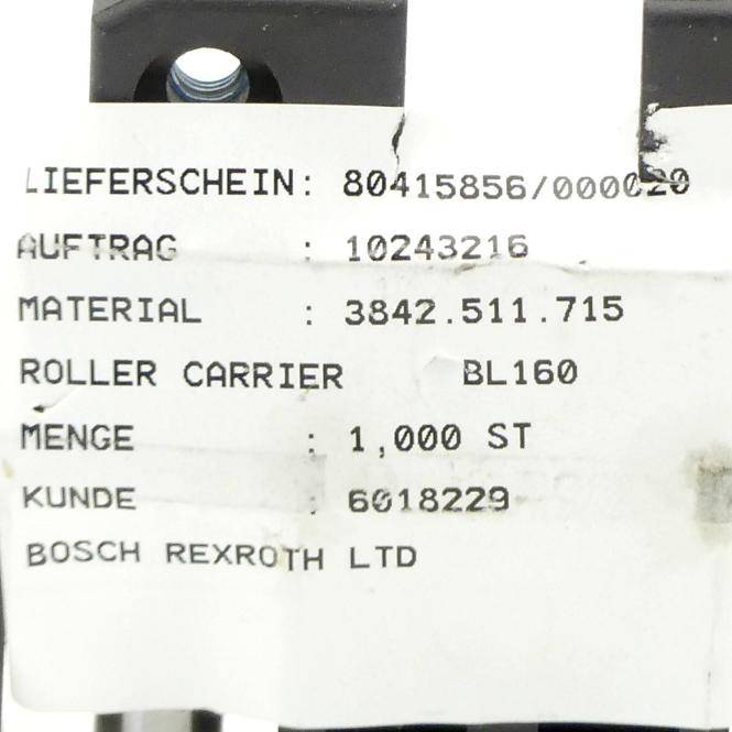 Bosch 5x Rollenträger 3842.511.715 (BL160)