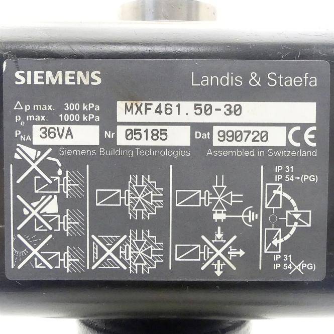 Siemens Misch-/Durchgangs-Magnetventil (MXF461.50-30)