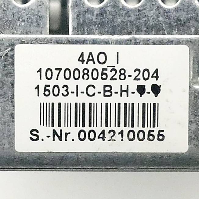 Bosch Profibus Energieversorgung 4AO_I (1070080528-204)