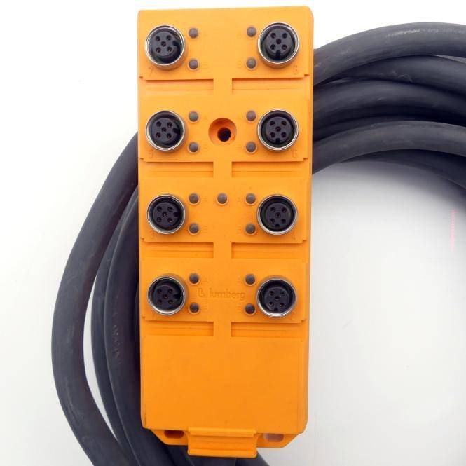 lumberg Aktor-Sensor-Box mit Kabel (ASBV8/LED-5)