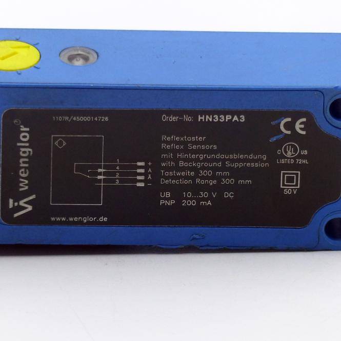 Wenglor Reflextaster (HN33PA3)