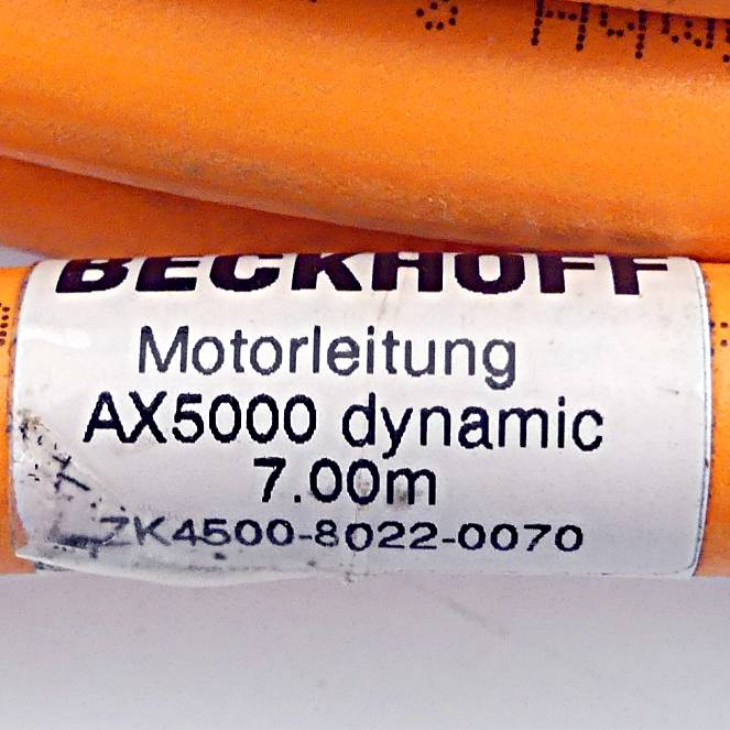 BECKHOFF Motorleitung dynamic AX5000 (ZK4500-8022-0070)