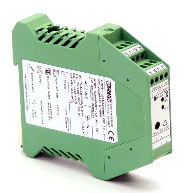 Phoenix Contact Strommessumformer MCR-S-10-50-UI-DCI (2814647)