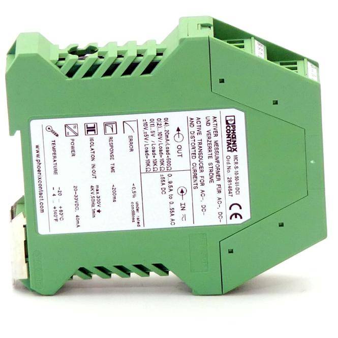 Phoenix Contact Strommessumformer MCR-S-10-50-UI-DCI (2814647)