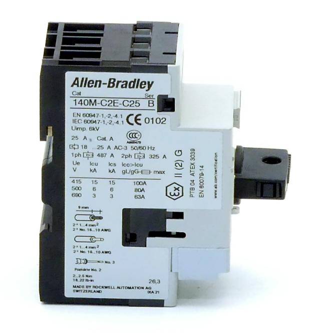 Allen-Bradley Leistungsschalter (140M-C2E-C25 B)