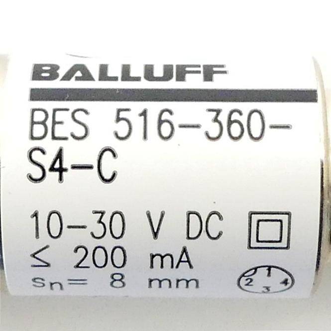 BALLUFF Induktiver Näherungsschalter BES01HY (BES 516-360-S4-C)