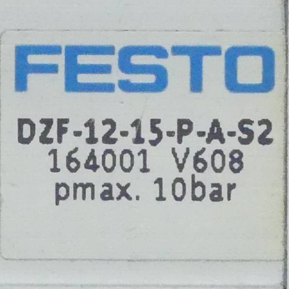 FESTO Flachzylinder DZF-12-15-P-A-S2 (164001)