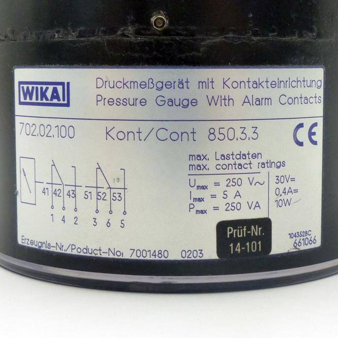 WIKA Druckmessgerät (7001480)