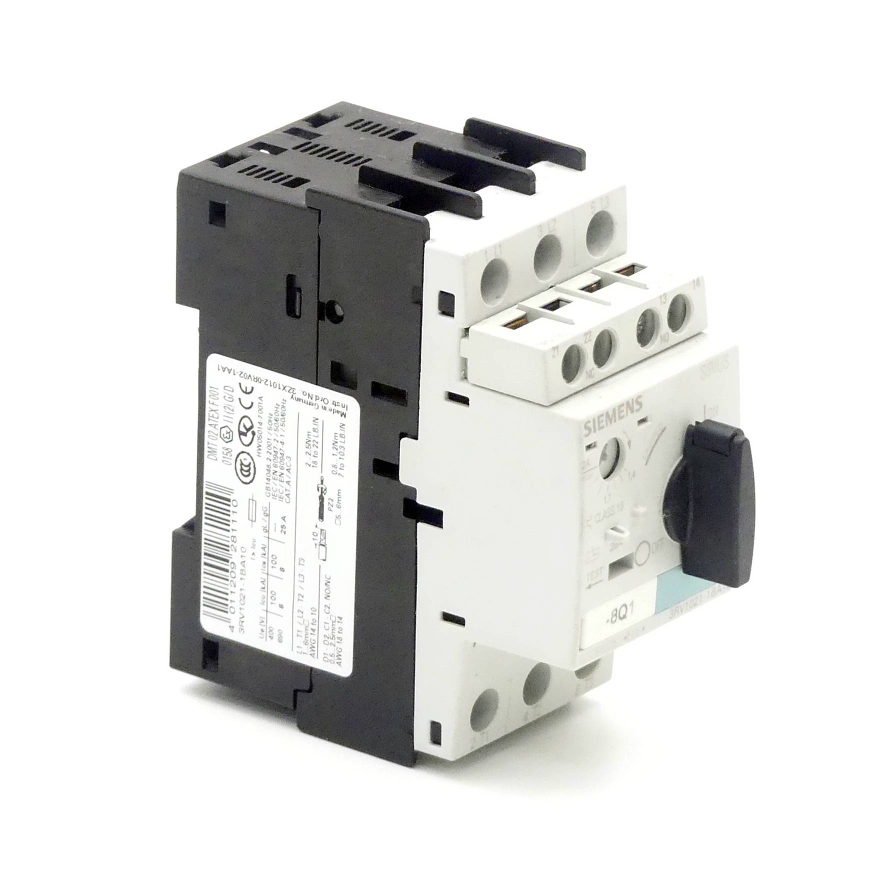 Siemens Leistungsschalter (3RV1021-1BA10)