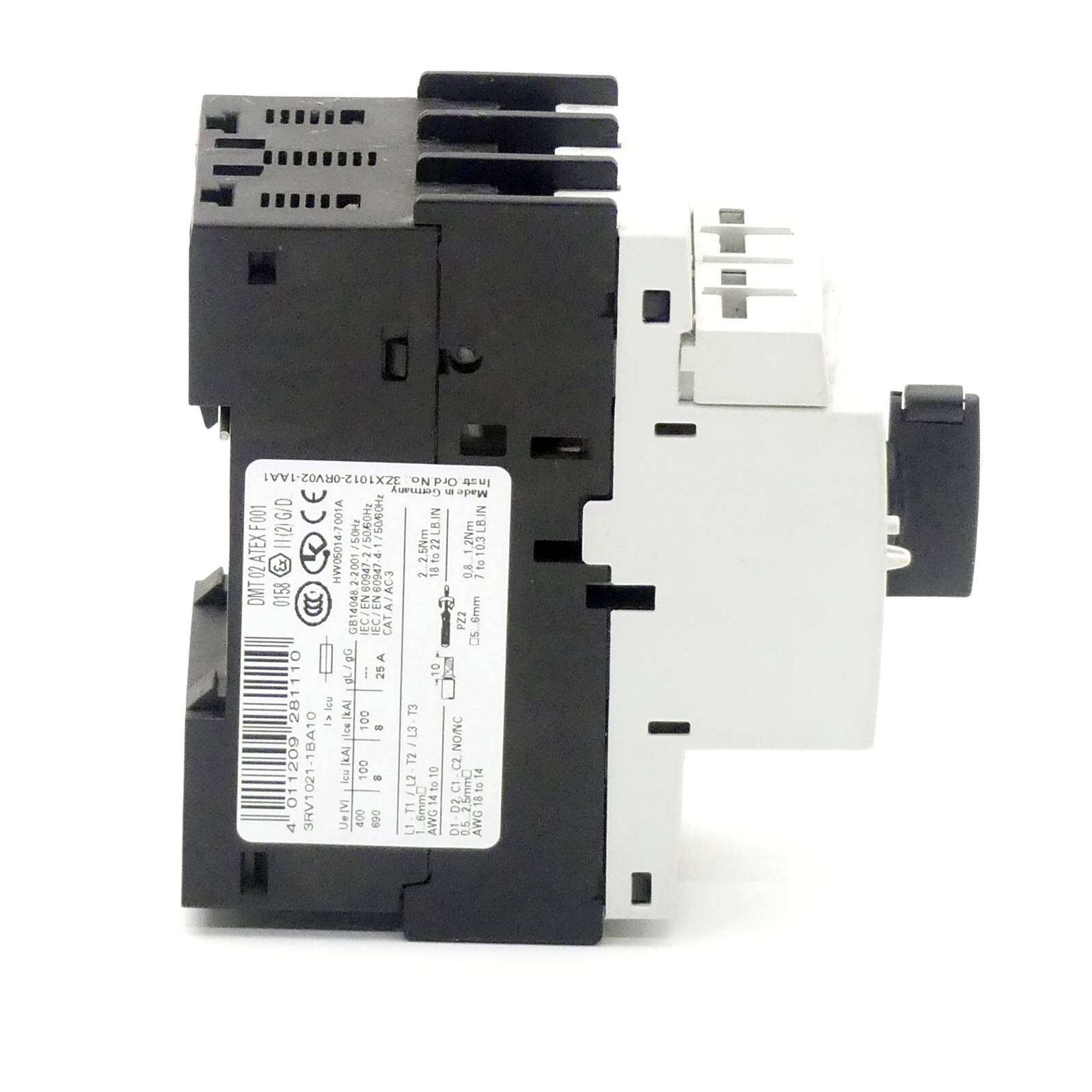 Siemens Leistungsschalter (3RV1021-1BA10)