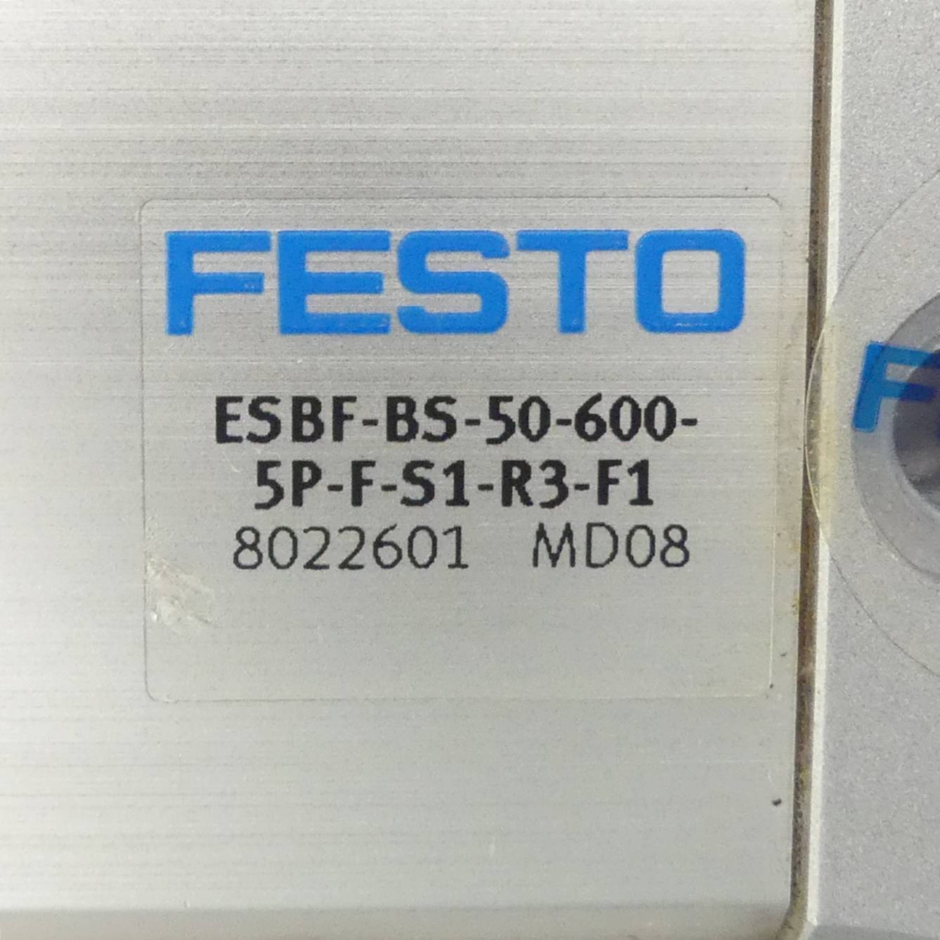 FESTO Elektrozylinder ESBF-BS-50-600-5P-F-S1-R3-F1 (8022601)
