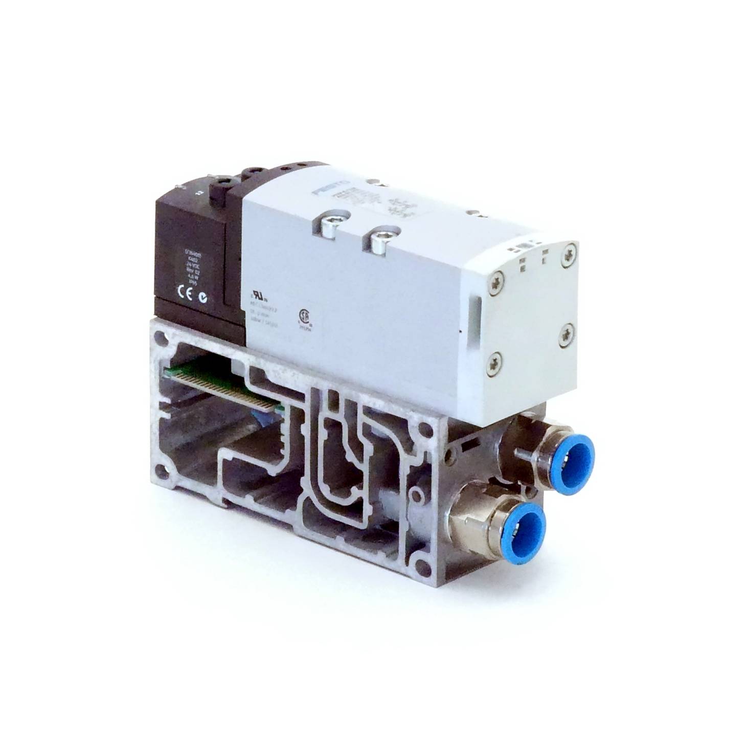 FESTO Magnetventil VSVA-B-T32N-AZD-D2-1T1L; VABV-S2-2S-G12-T2 (560836; 560841)