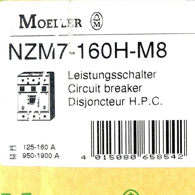 Moeller Leistungsschalter NZM7-160H-M8 (NZM7-160H-M8)