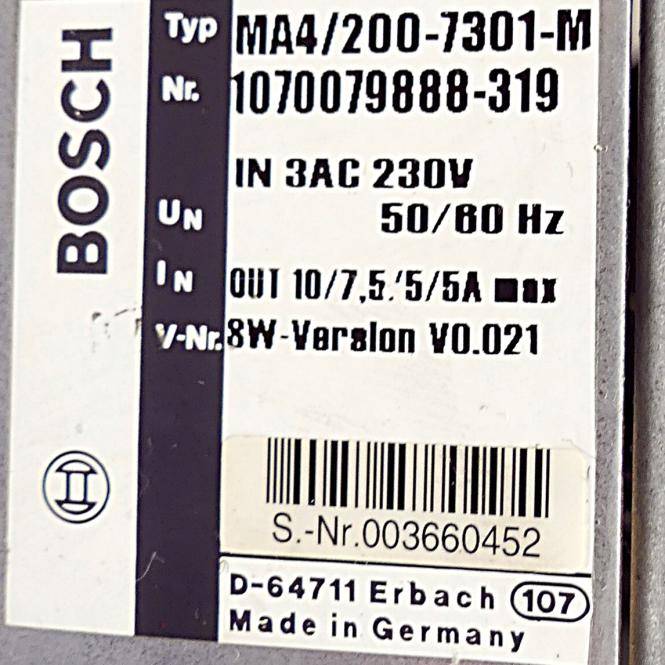 Bosch Umrichter MA4/200-7301-M (1070079888-319)