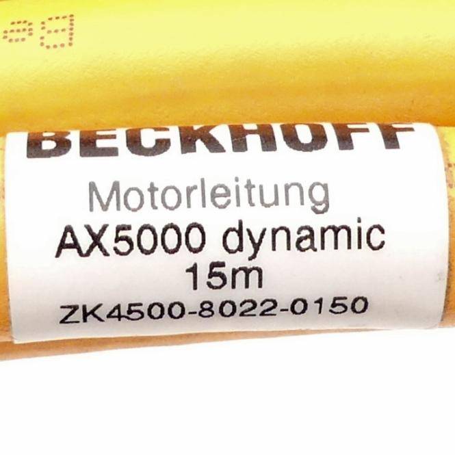 BECKHOFF Motorleitung AX5000 dynamic (ZK4500-8022-0150 8m)