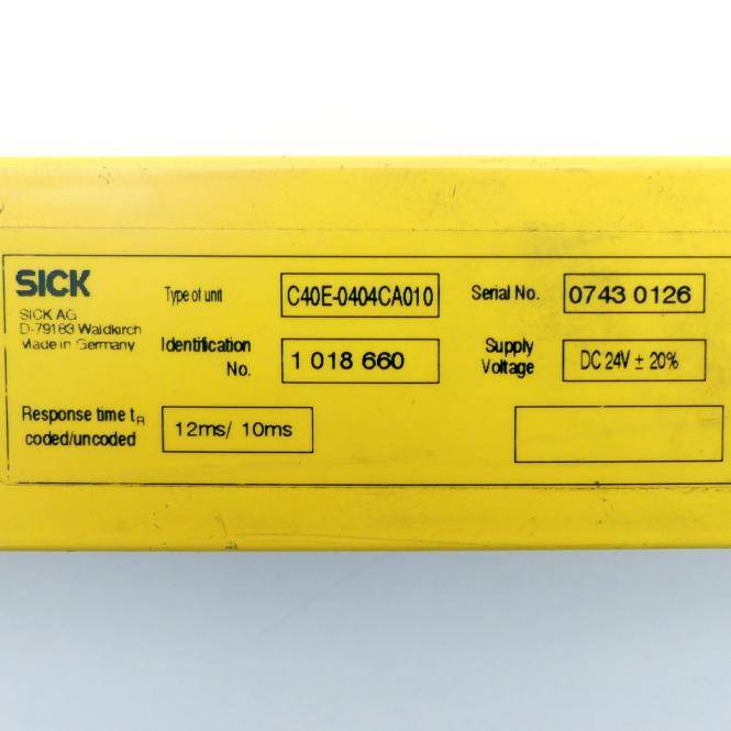 SICK Sicherheitsvorhang Empfänger C40E-0404CA010 (1 018 660)