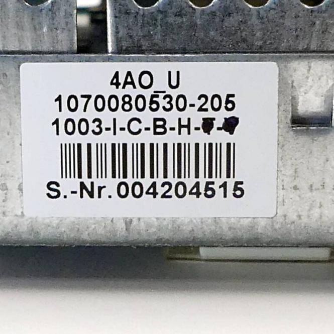 Bosch Profibus Modul 4AO-U (1070080530-205)