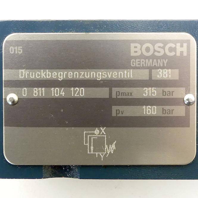 Bosch Druckbegrenzungsventil (0 811 104 120)