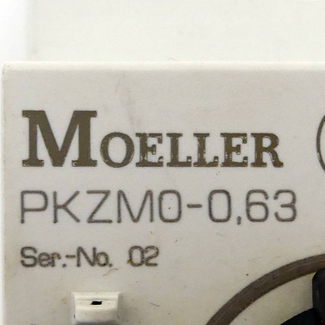 Moeller Motorschutzschalter mit Hilfskontakt PKZM0-0,63 (NHI11-PKZ0)