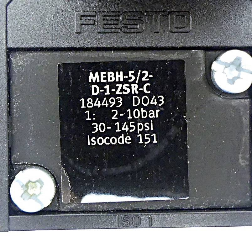 FESTO Magnetventil MEBH-5/2-D-1-ZSR-C (184493)