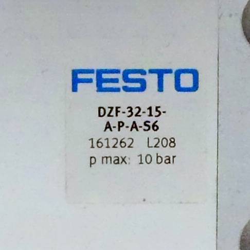 FESTO Flachzylinder 161262 (DZF-32-15-A-P-A-S6)