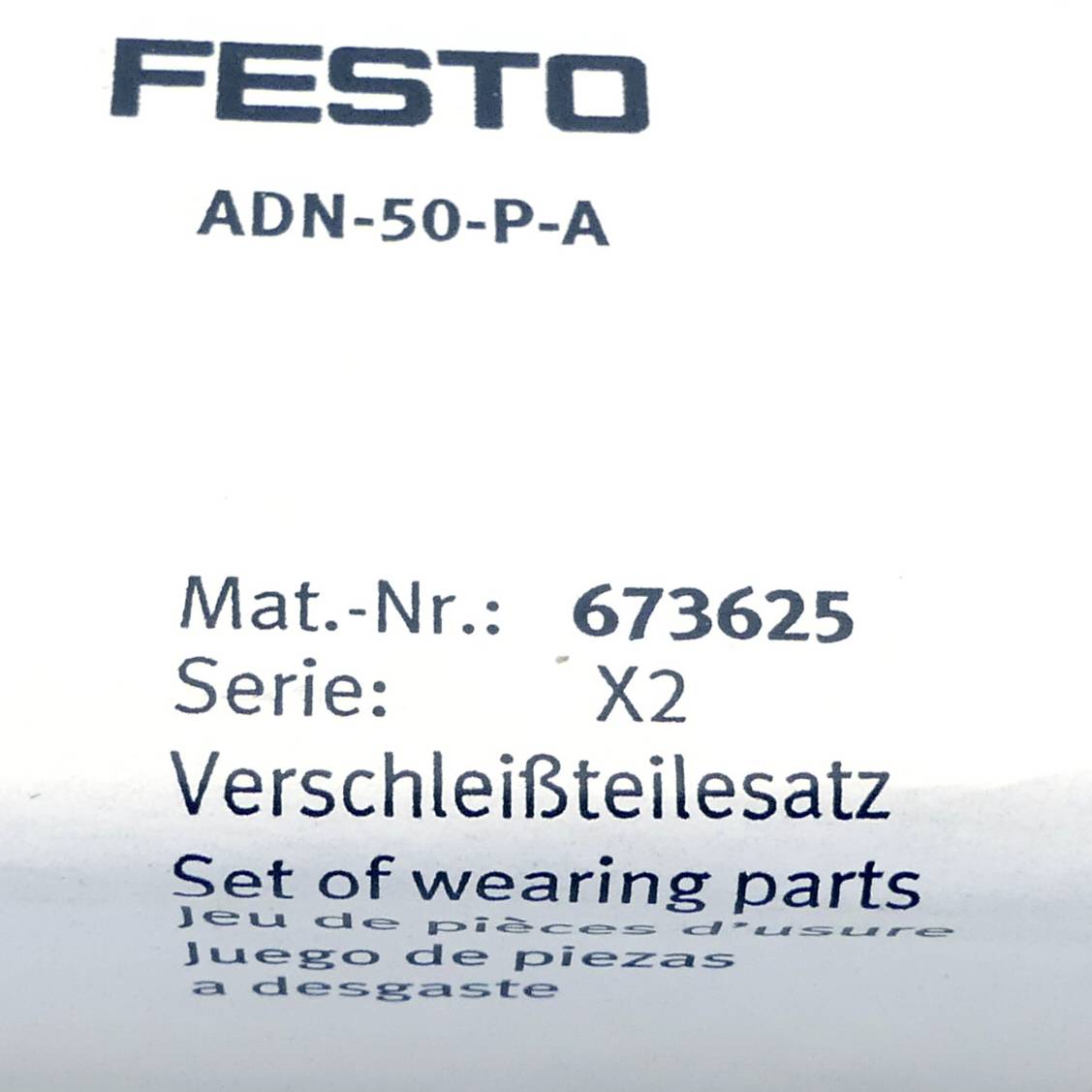 FESTO Verschleißteilsatz ADN-50-P-A (673625)