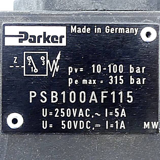 Parker Hydraulikventil (PSB100AF115)