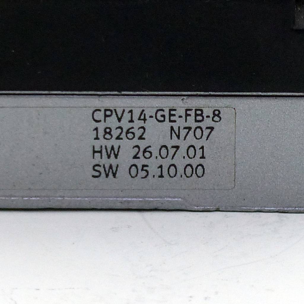 FESTO Platte für Ventilinsel CPV14-GE-FB-8 (18262)