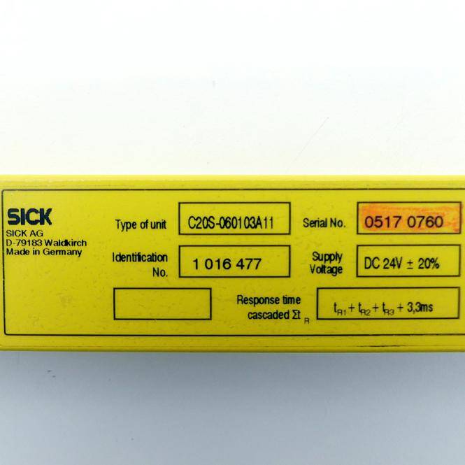 SICK Sicherheitslichtvorhang Sender C20S-060103A11 (1 016 477)