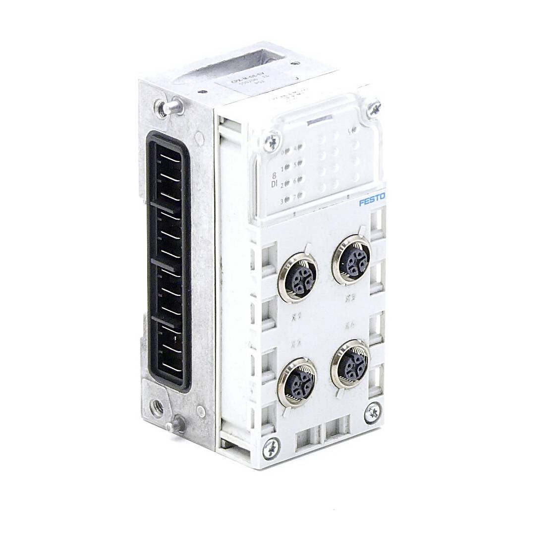FESTO Anschlussblock CPX-AB-4-M12x2-5P-R-M3 inkl. Verkettungsblock (546997 + 550206)